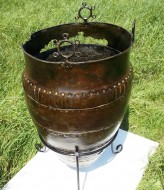 Большой клепаный бронзовый киммерийский котел