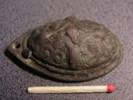 Скандинавская женская черепаховая фибула