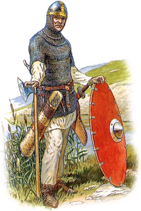 дружинник времен князя Святослава и Владимира