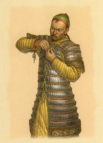 монгольские воины куликовская битва Худ. О. Фёдоров.