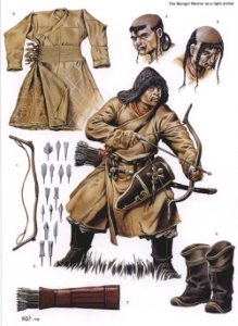 Снаряжение простого монгольского воина