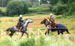 Конный копейный поединок