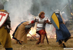 Александр Невский в бою