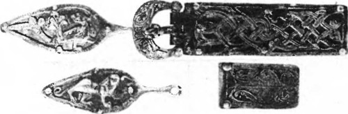 Застежни и серебряные накладки поясов