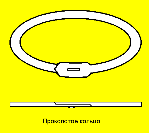 Проколотое кольцо