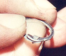 клепка колец кольчуги