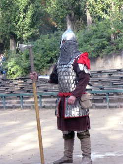 клепано-пришивная чешуя