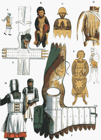 бригандины 13-14 вв.