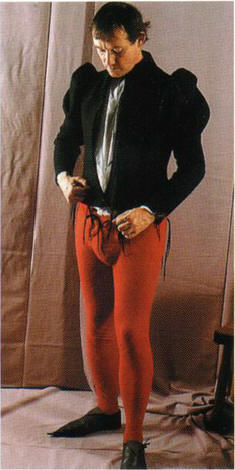 средневековый мужской костюм