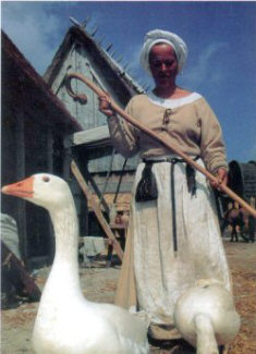 средневековый женский костюм фото