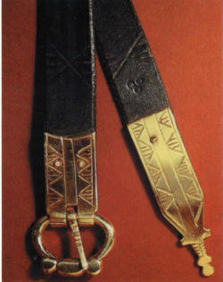 металлические накладки на ремень