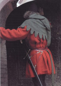 подвешивание ножен меча