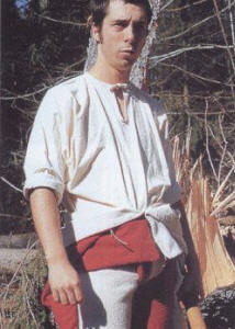 куртка и рейтузы средневекового рабочего