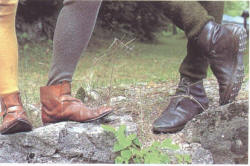 средневековая обувь