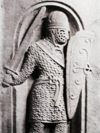 норманка с маской