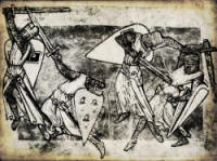 рыцарские шлема 12 в