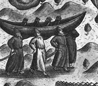 переос лодки