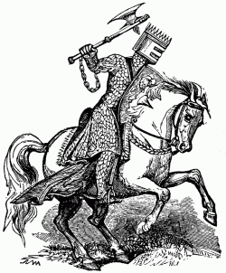 боевой молот рыцаря 13 века