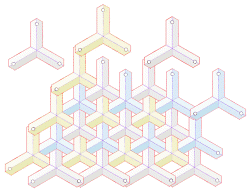 схема чешуя в форме звезд