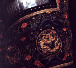 китайская бригандина крупным планом