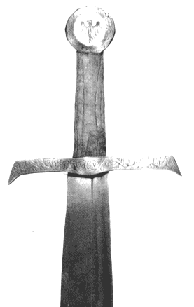 Рукоять фальчиона