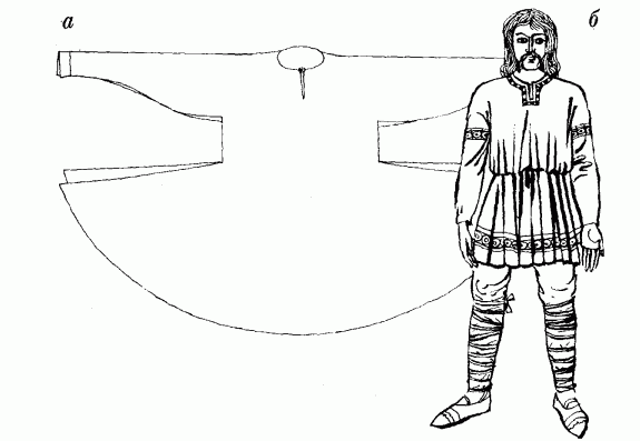 чоловіча котта 5-10 ст.