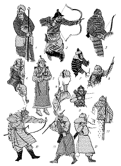 монгольские доспехи