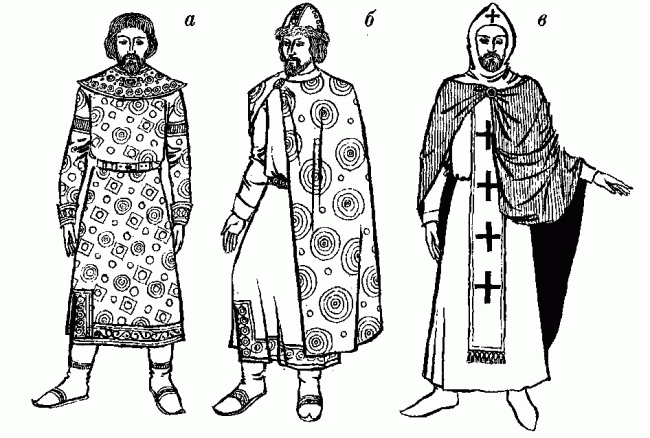 Давньоруський одяг 10-13 ст.