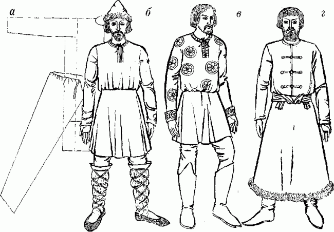 Давньоруський чоловічий одяг