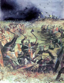 пехотное стражение 9 в.