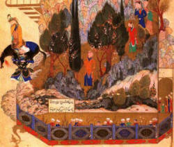 миниатюра средневекового Ирана