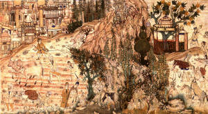 миниатюра средневекового Ирана