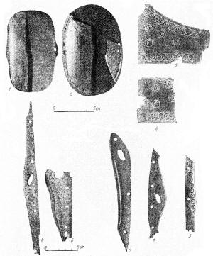 костяные детали лука