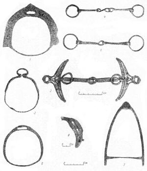 удила и стремена из древнего Новгорода