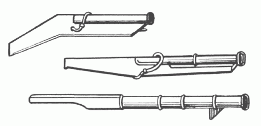 ручная пищаль 14 века