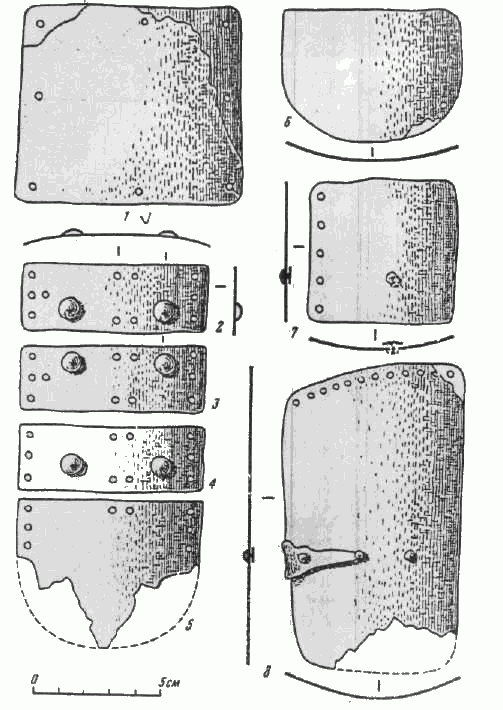 русский доспех пластины