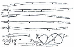 половецкие сабли из погребений