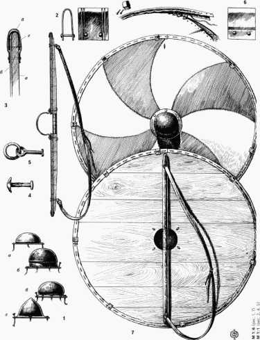 русский щит 10 век