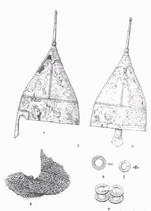 шлем Таганча, схема