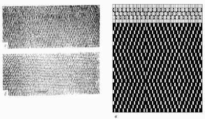 саржевое переплетение 2/1