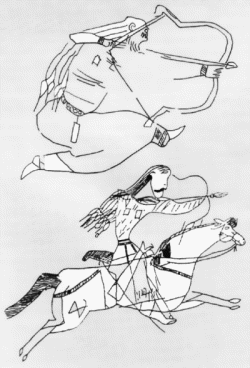 косы тюрков