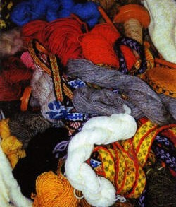 пряжа в раннем средвековье