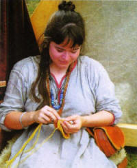 вязание иглой