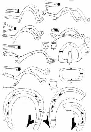 спорядження врхового коня та вершника