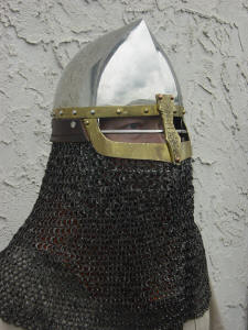 шлем с бармицей