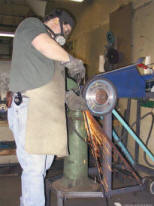 шлифование клинка