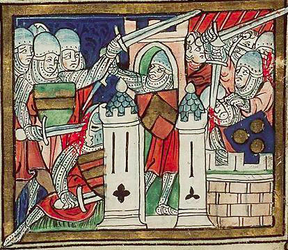 рыцари конца 13 века