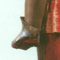 латная рукавица 'песочные часы'