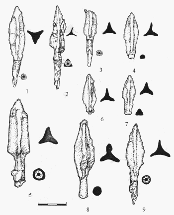 наконечники стрел 7 век