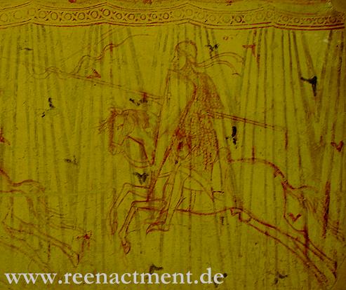 рыцарь с копьем на перевес